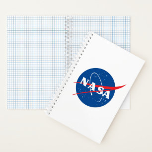 Iconic NASA Science Notebook (White Spiral)