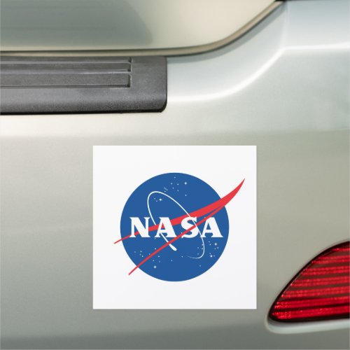 Iconic NASA Square Car Magnet Everyday Value