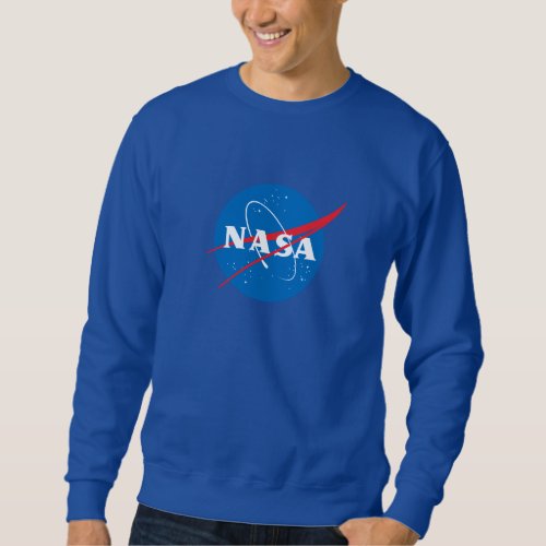 Iconic NASA Sweatshirt Neptune Blue