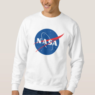 Iconic NASA Sweatshirt (Rocket White)