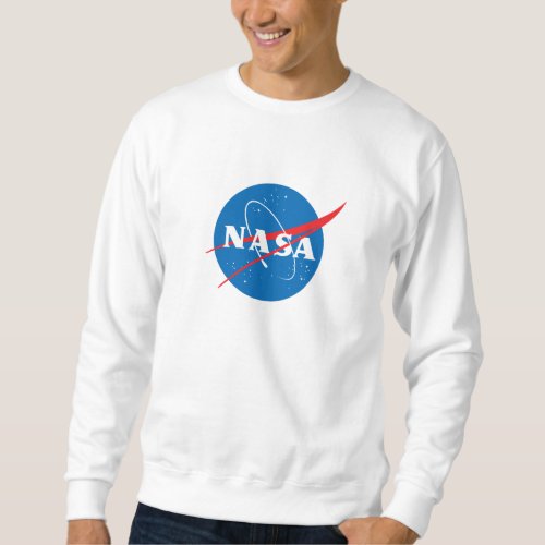 Iconic NASA Sweatshirt Rocket White