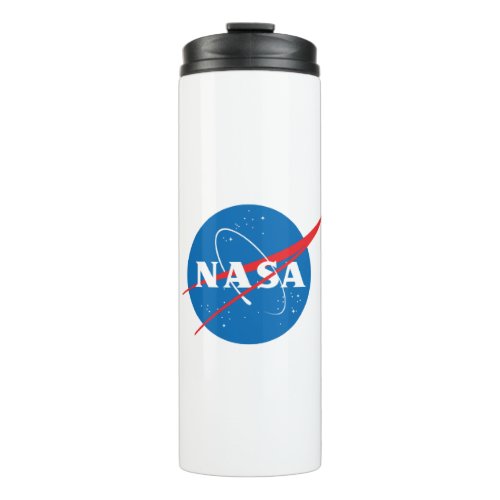 Iconic NASA Thermal Tumbler Bottle Rocket White