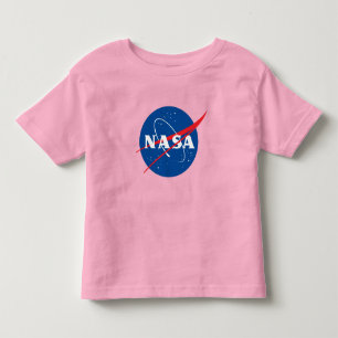 Iconic NASA Toddler T-Shirt (Celestial Pink)