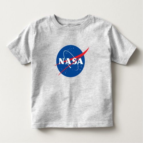 Iconic NASA Toddler T_Shirt Mercury Gray