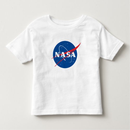 Iconic NASA Toddler T_Shirt Rocket White