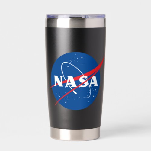 Iconic NASA Tumbler Water Bottle Eclipse Black