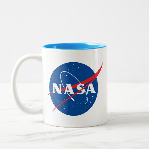 Iconic NASA Uranus Blue Trim Ceramic Mug