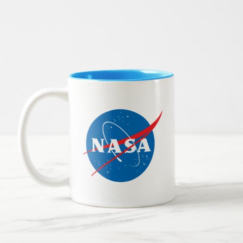 Iconic NASA Uranus Blue Trim Ceramic Mug