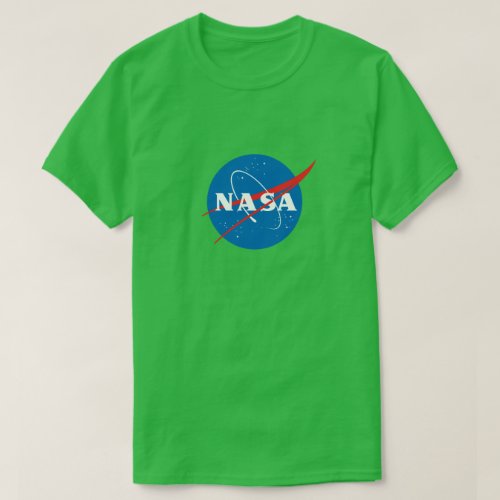 Iconic NASA Vernal Green T_Shirt Heavy Cotton