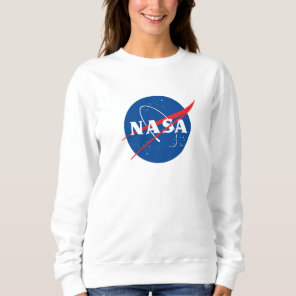 Iconic NASA Women’s Sweatshirt (Rocket White)