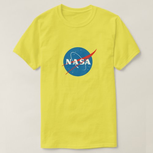 Iconic NASA Womens T_Shirt Sun Yellow