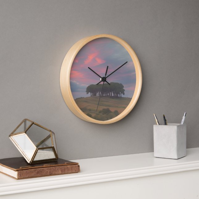 Iconic Nearly Home / There Trees(Cookworthy Knapp) Clock (Office)
