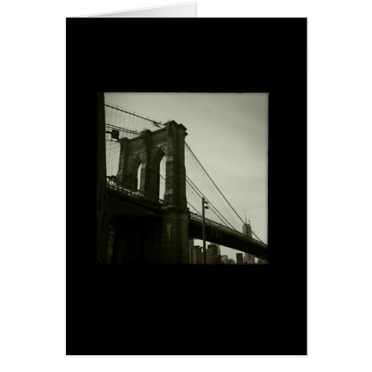 Iconic New York Series: Brooklyn Bridge Cards (Front)