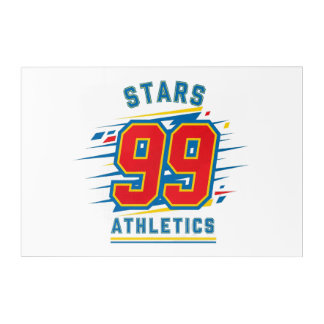 Iconic Number 99 – Bold Sports Coffee Mug Acrylic Print