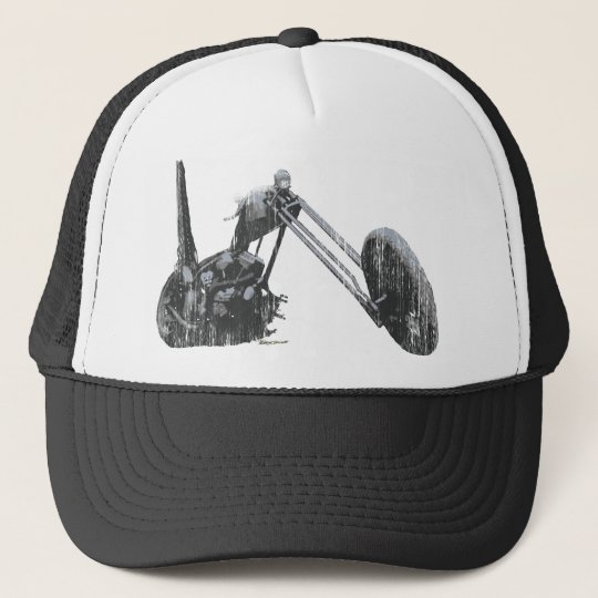 Iconic Old School Vintage Custom Chopper Trucker Hat Zazzle Com Check out our old choppers selection for the very best in unique or custom, handmade pieces from our shops. iconic old school vintage custom chopper trucker hat zazzle com