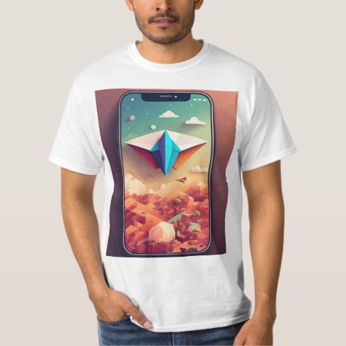  Iconic Paper Airplane T_Shirt Design