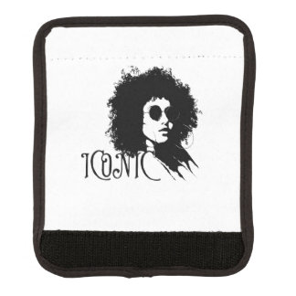 ICONIC Queen – Afro Glam Art Luggage Handle Wrap