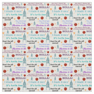 Iconic RHONY Print Fabric