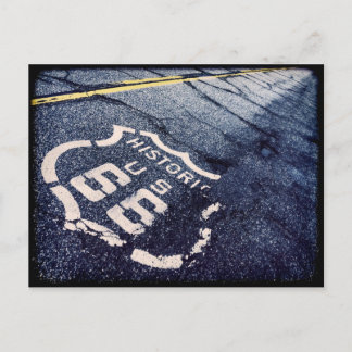 Iconic Route 66 Postcard