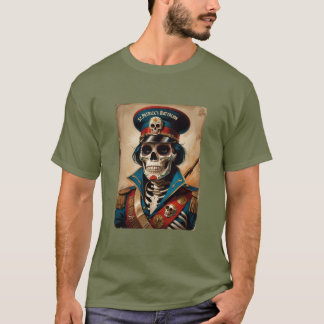 Iconic San Patricios Irish Mexican Pride Skull T-Shirt