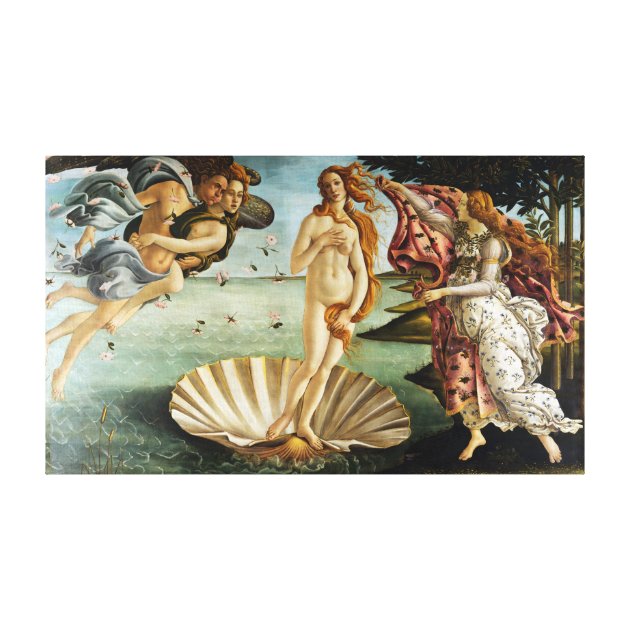 Iconic Sandro Botticelli The Birth Of Venus Canvas Print | Zazzle