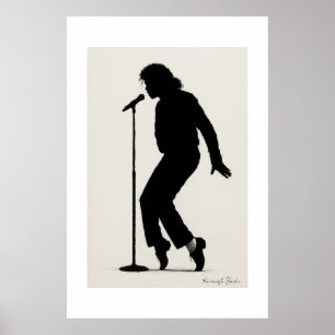 Iconic Stage Silhouette Performance Art Print