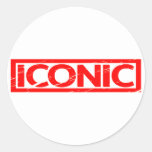 Iconic Stamp Classic Round Sticker