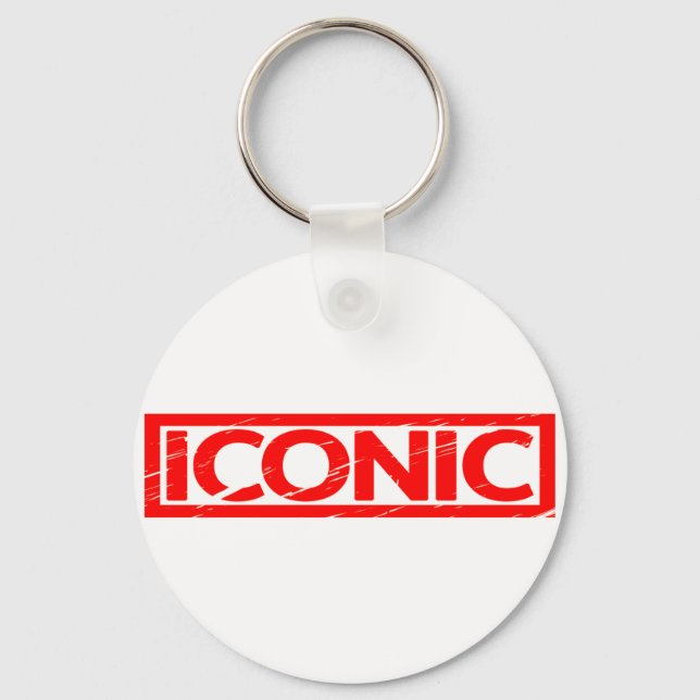 Iconic Stamp Keychain (Front)