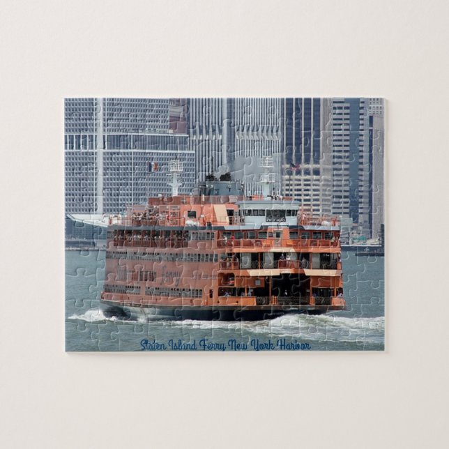 Iconic Staten Island Ferry Jigsaw Puzzle (Horizontal)