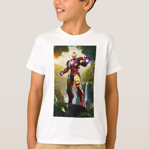 Iconic style Tony Stark Best Quality T_Shirt