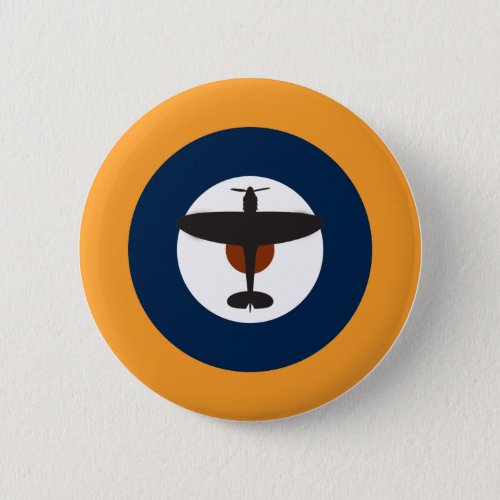 Iconic Supermarine Spitfire Button