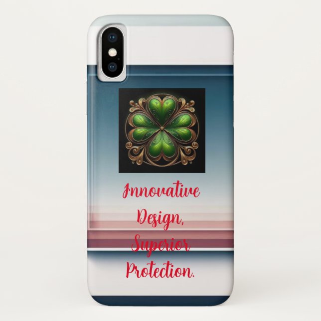 "IconicArmor: Elevating iPhone Protection" Case-Mate iPhone Case (Back)