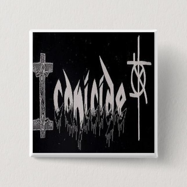 Iconicide Logo Button #1 (Front)