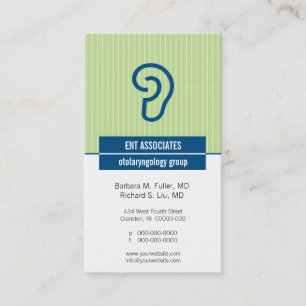 Iconographic Ear Appointment Card