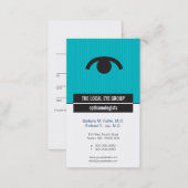 Iconographic Optical Appointment Business Card (Front/Back)