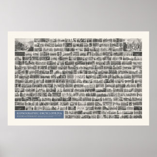 Iconography - History & Ethnology Scenes Poster