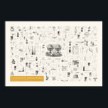 Iconography - Mathematics Poster<br><div class="desc">Each poster depicts a custom collage that includes every illustration of that subject in the encyclopedia.</div>