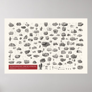 Iconography - Mineralogy Poster