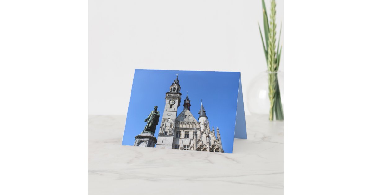 Icons of Aalst Souvenir Card | Zazzle