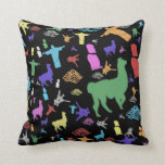Icons of South America Throw Pillow Icons of South America Throw Pillow