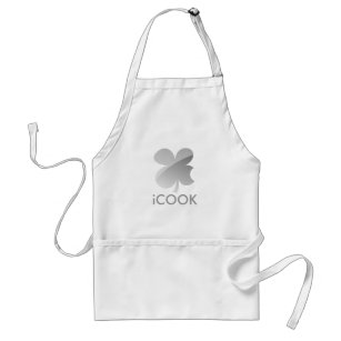 iCook Apron   Mac logo parody