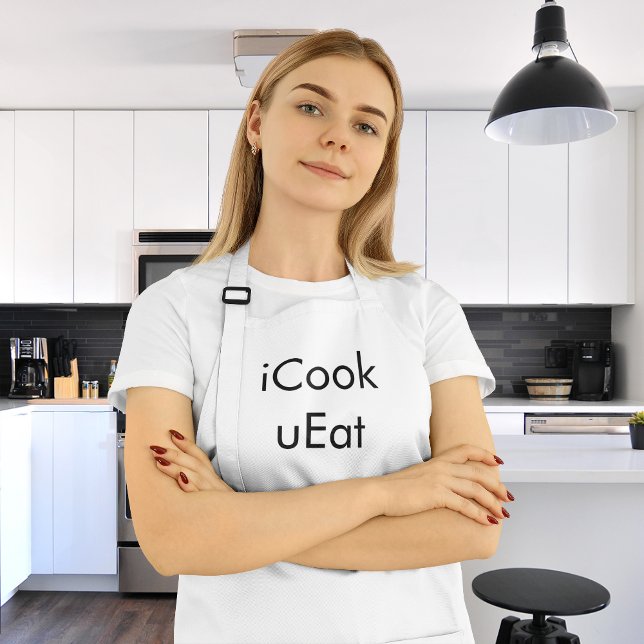 iCook  uEat  Apron - (Creator Uploaded)