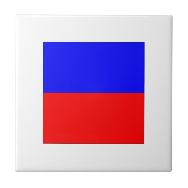 ICS Flag E Ceramic Tile (Front)