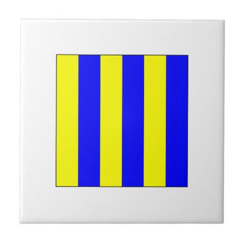 ICS Flag G Ceramic Tile