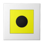ICS Flag I Tile<br><div class="desc">Display this maritime flag for ICS Flag Letter on your next design.</div>