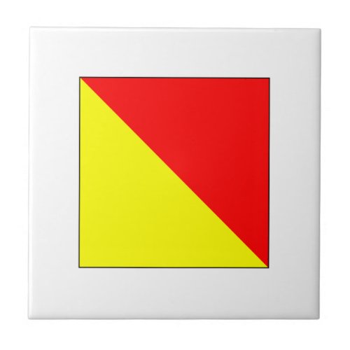 ICS Flag O Ceramic Tile