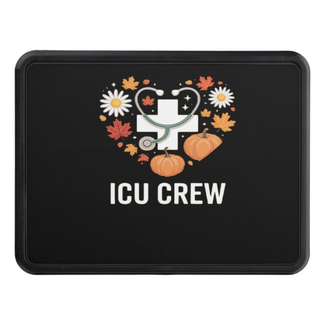 icu crew Classic T-Shirt Hitch Cover (Front)