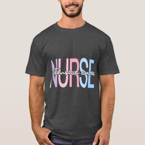 icu intensive care unit nurse appreciation T_Shirt