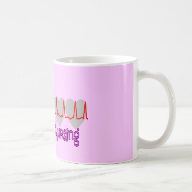 ICU INTENSIVE Nursing  Unique Gifts Coffee Mug (Right)
