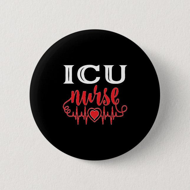 ICU Nurse Button (Front)